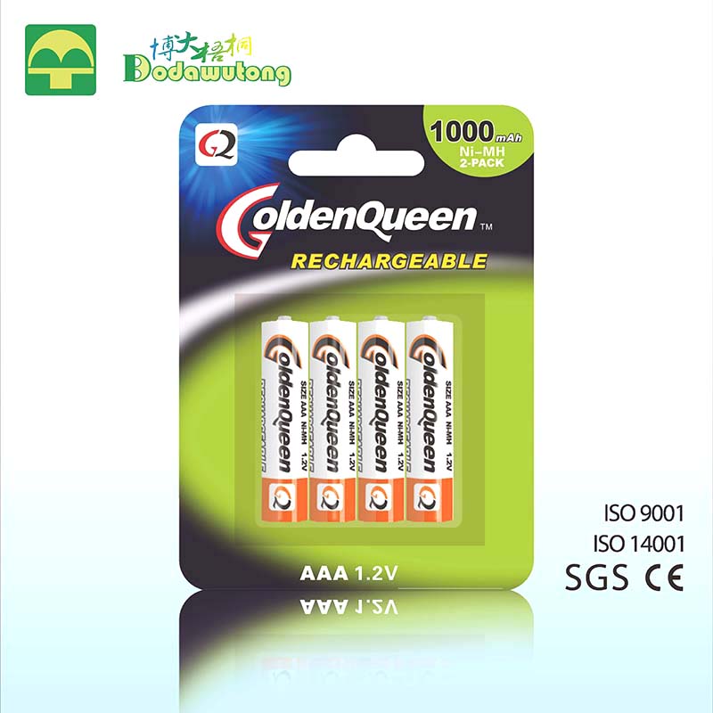 AAA Ni-MH Rechargeable Batteries