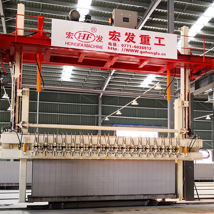 Precision AAC block cutting machine with high-accuracy wire system