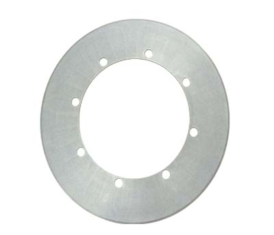 Metallic Annular Disc with Mounting Holes