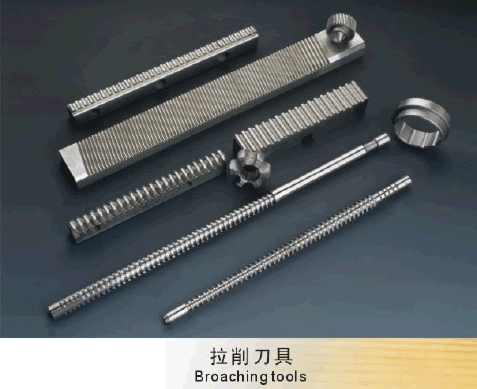 Broaching Tool Set for Metal Shaping