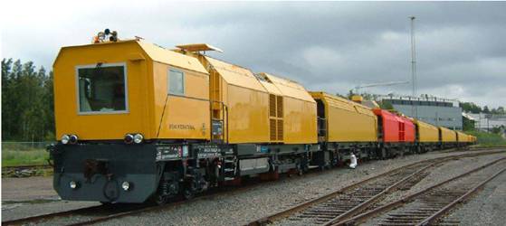 Railway Track Grinding Vehicle