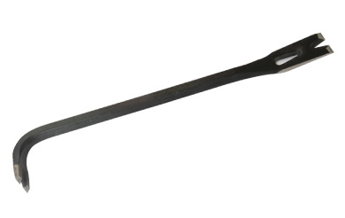 Dual-End Hardened Steel Pry Bar and Nail Puller