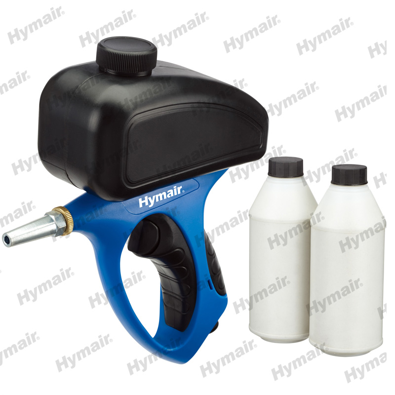 Abrasive Spot Blaster with Media Bottles