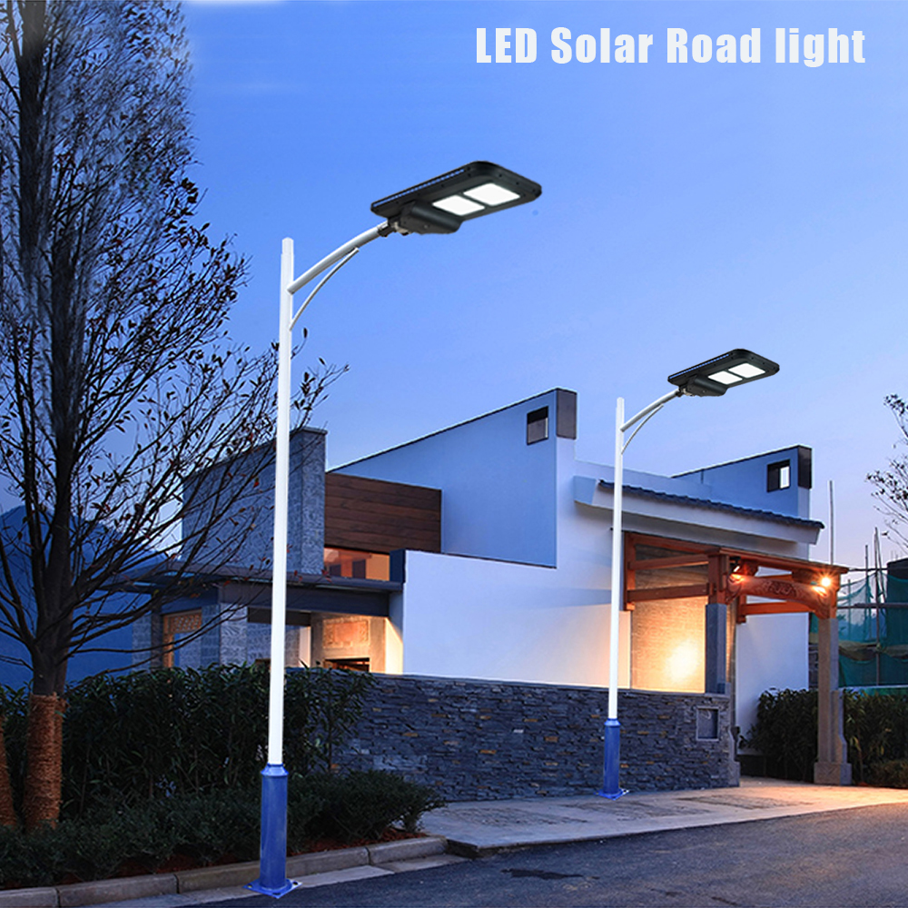 ABS 80W led solar street light road light garden light outdoor light for roads villa resort garden park etc. (without lamp pole) - Image 2