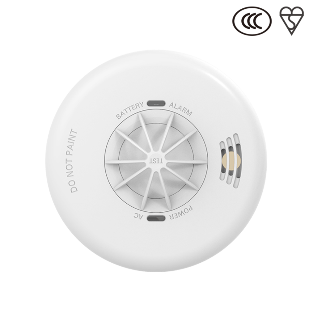 Heat Alarm with Wired/Wireless Interconnection