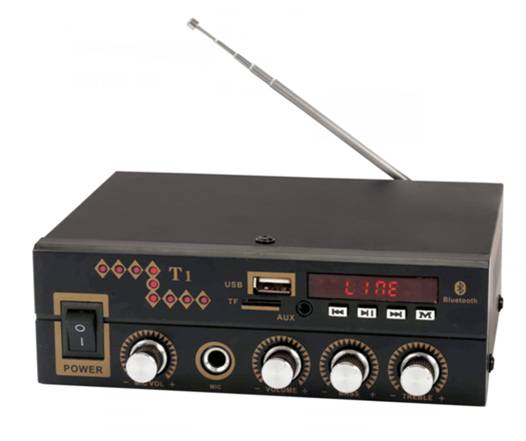 AC 90-240V DC 12V Karaoke power audio stereo sound amplifier for home car music system - Image 2