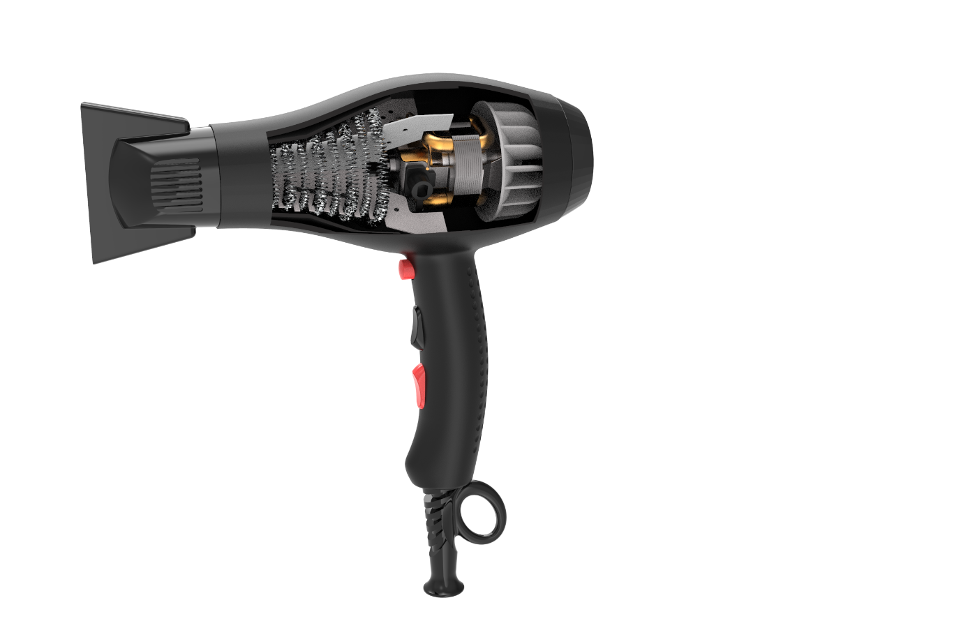 Professional AC Hair Dryer 1800W-2000W with Negative Ion Technology
