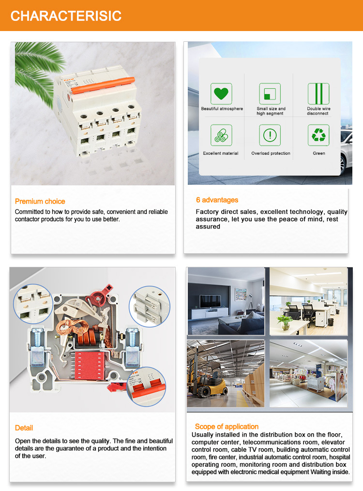 Application environments for the AC Isolator Switch.
