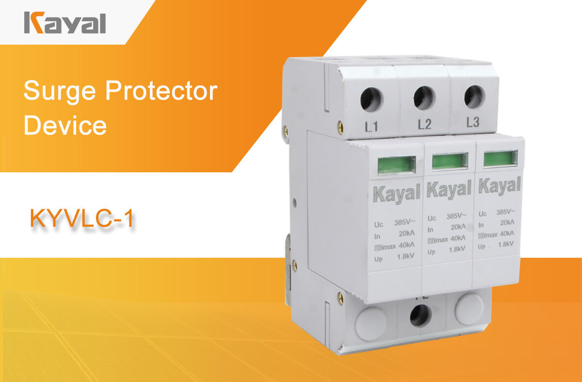 Three-phase AC surge protection device module