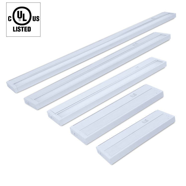 AC120V Aluminium Housing 10W 12W 18W Linkable CCT Adjustable Under Cabinet LED Light for Wardrobe Closet - Image 2