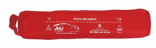 Roadside Emergency Kit with Vest and Triangle