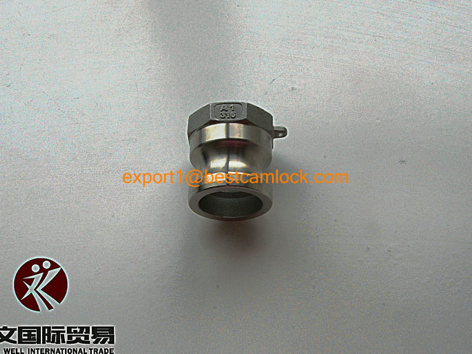 Acero inoxidable Acople rapido Cam-lock adaptador hembra tipo "A" - Image 3