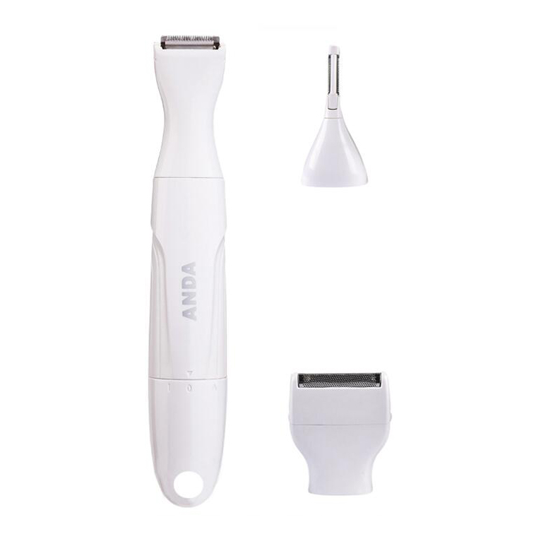Bikini Trimmer Set with Interchangeable Heads