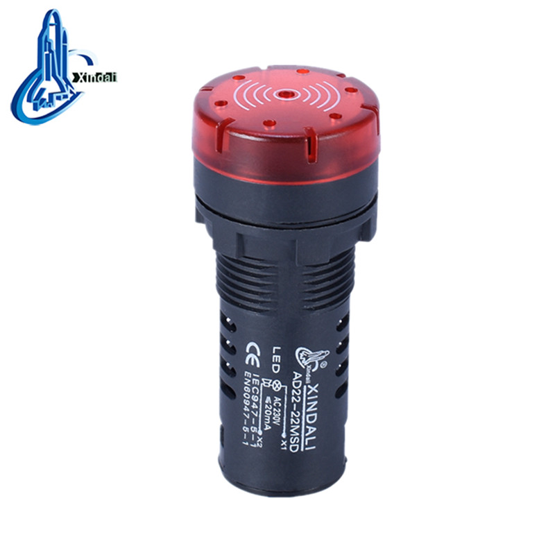 22mm LED Indicator Lamp with Buzzer