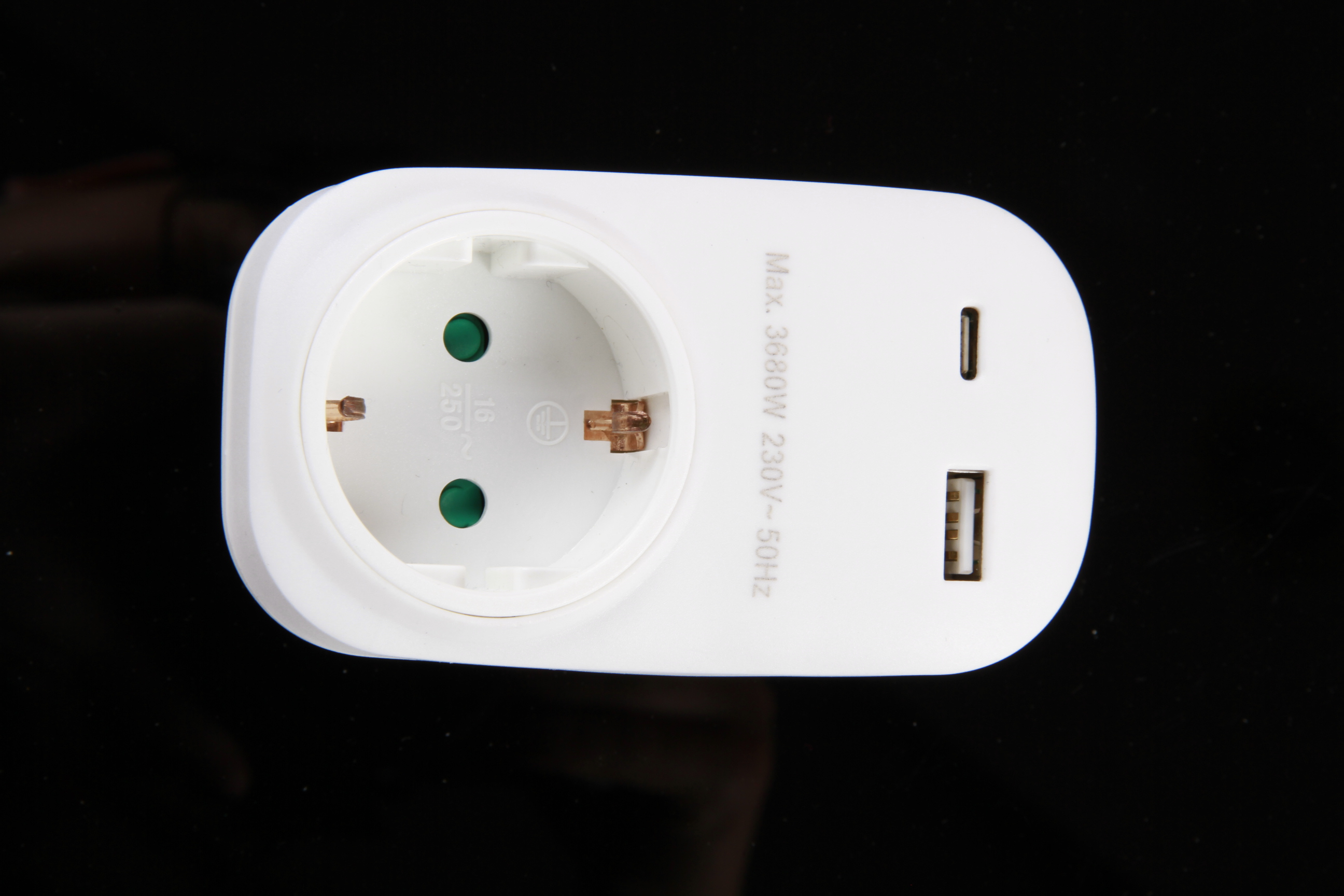 Multi-Outlet Power Adapter with USB Charger