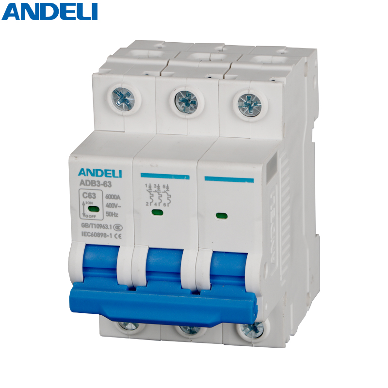 ADB3-63-3P miniature circuit breaker - Image 2