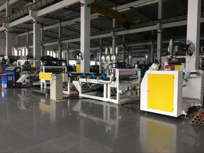 Extrusion and Cooling Section