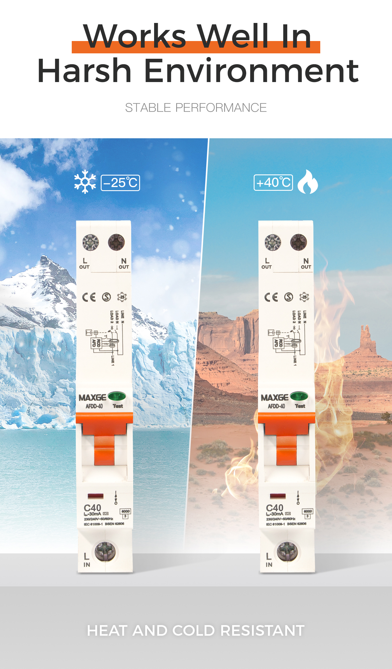 AFDD performance in harsh environments