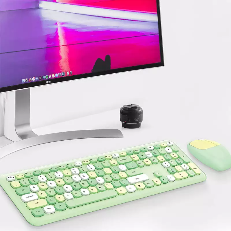 Affordable full-size standard key 2.4G receiver wireless keyboard and mouse combo - Image 3