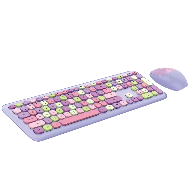 Affordable full-size standard key 2.4G receiver wireless keyboard and mouse combo - Image 2