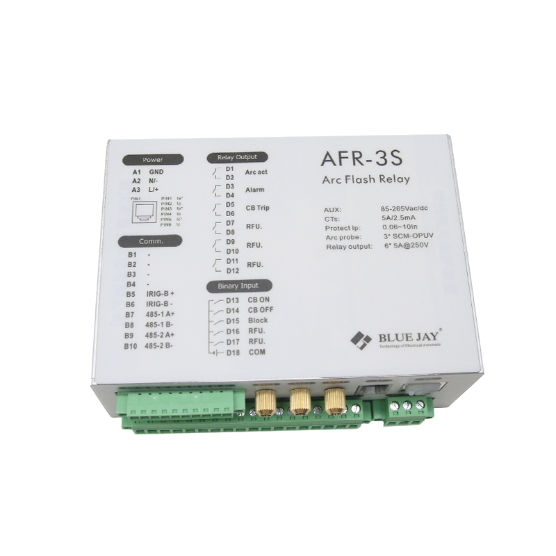 Three-Channel Arc Flash Relay for Switchgear