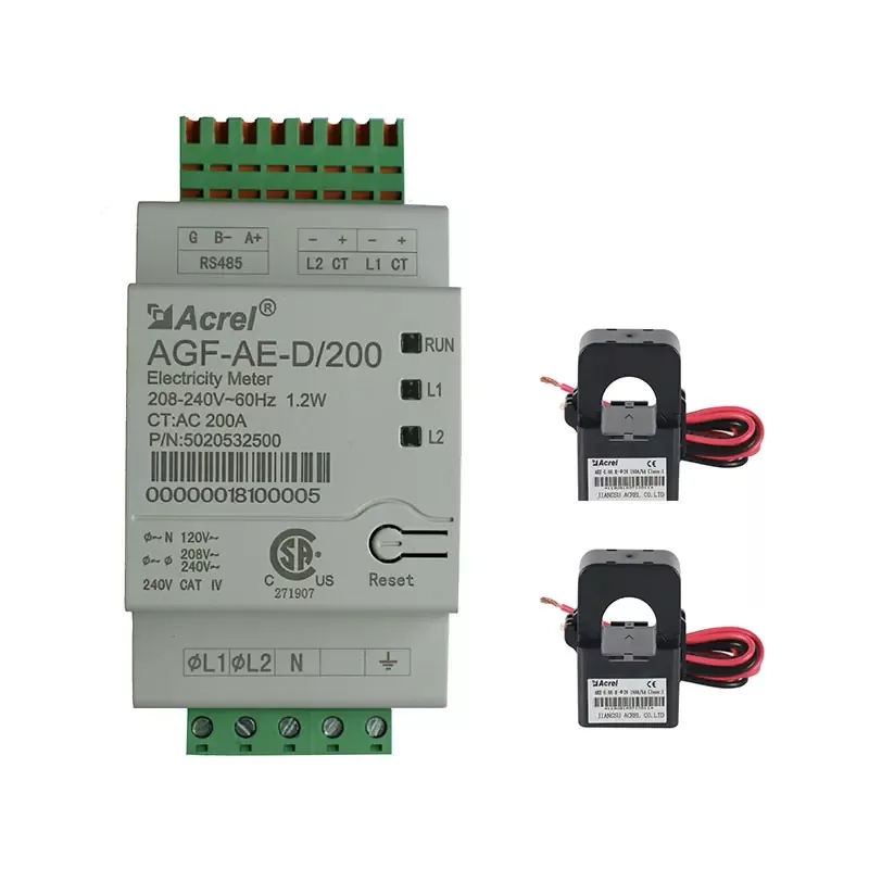 AGF-AE-D Single Phase AC Energy Meter - Image 2