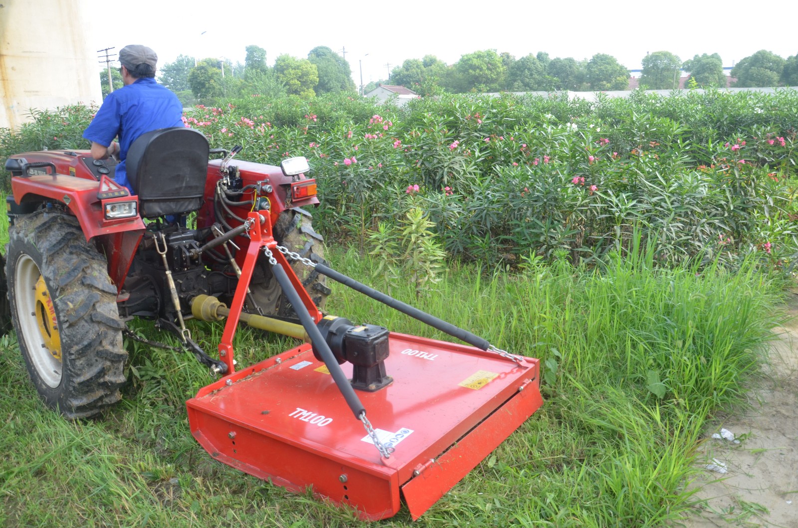 Agricultural farm tracount mounted 3 point Topper Mower - Image 2