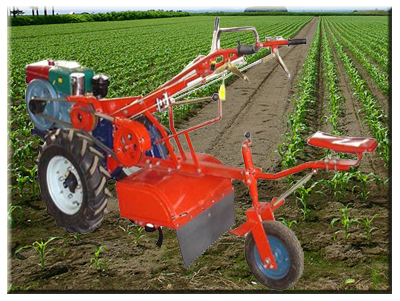 Two-Wheel Tractor with Rotary Tiller