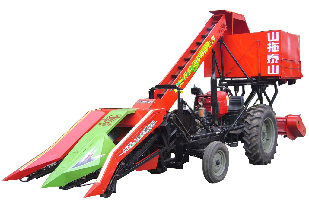 Self-Propelled Corn Harvester