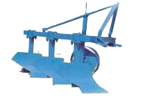 Three-Bottom Agricultural Plow for Soil Tillage