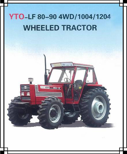 Wheeled Agricultural Tractor for Farming