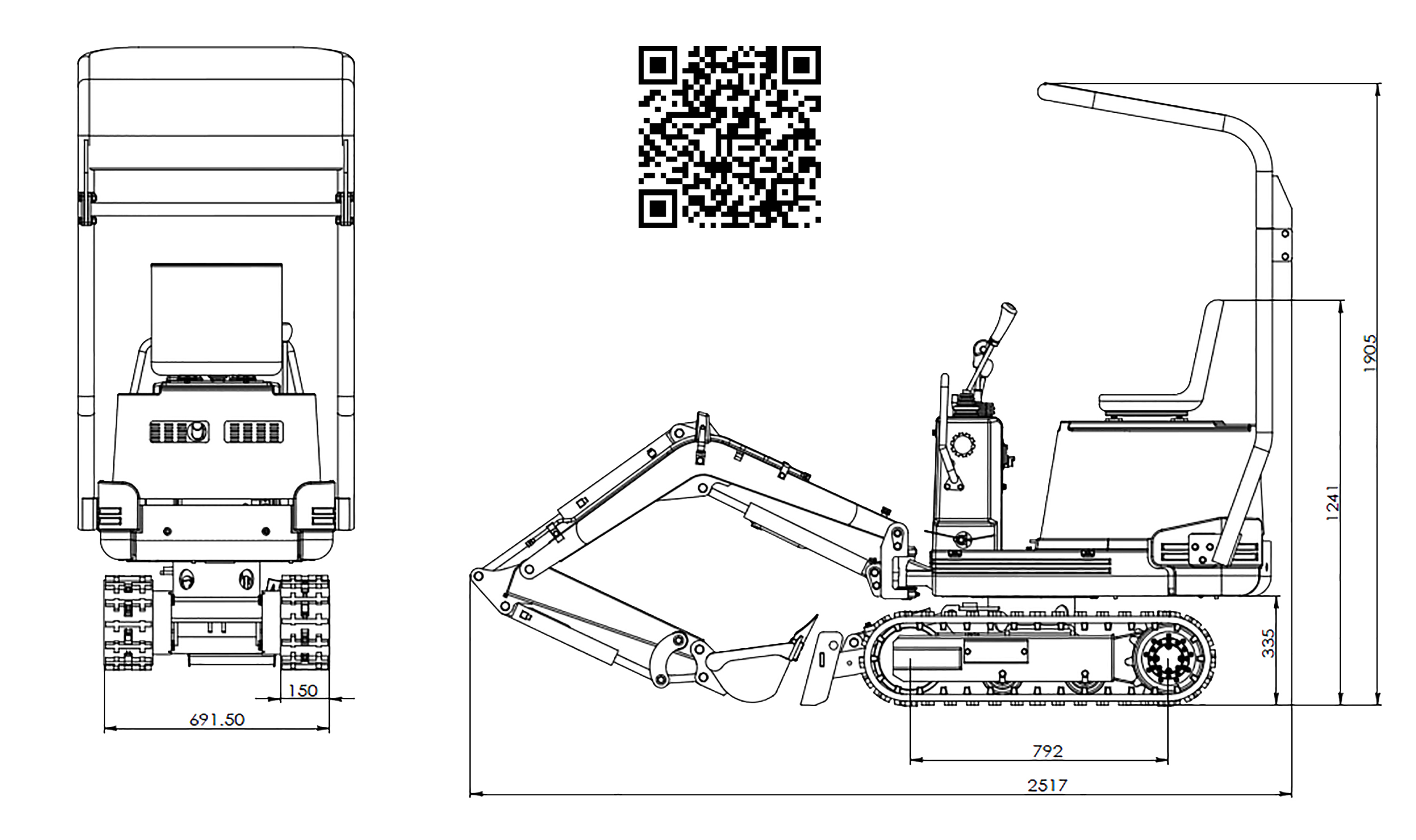 AGRICULTURAL MINI EXCAVATOR - Image 2