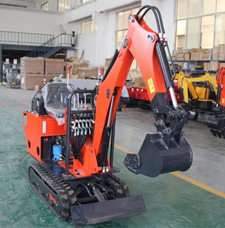 Agricultural New 0.8ton Mini Tractor Digger Small Diggers Price Cheap Mini Excavators - Image 3