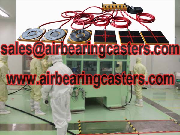 Air Bearing Casters for Heavy Equipment