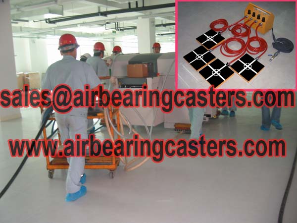 Air Bearing Casters for Heavy Load Movement