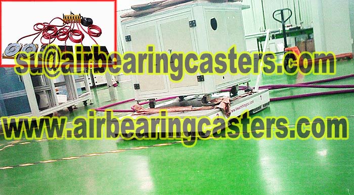 Air Bearing Casters for Heavy Load Movement