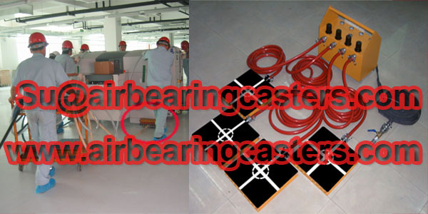 Air bearing skids offers versatile positioning to fit almost any load - Image 2