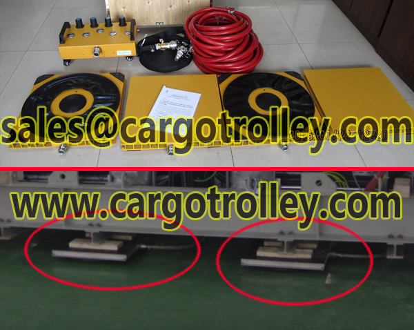 Air Bearing Turntable for Heavy Load Transport