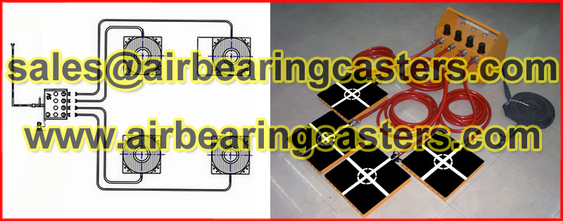 Air Bearing Movers for Heavy Equipment
