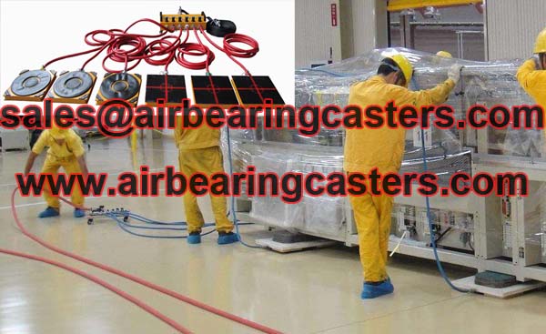 Air Caster Load Moving System