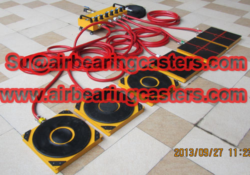 Air Caster Load Moving System