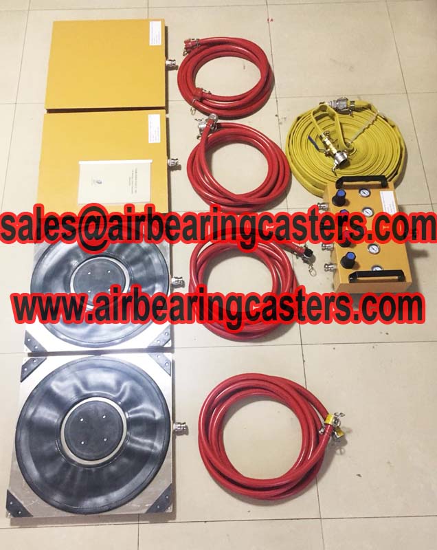 Air Caster Rigging System for Heavy Load Movement