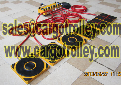 Air Casters for Load Moving