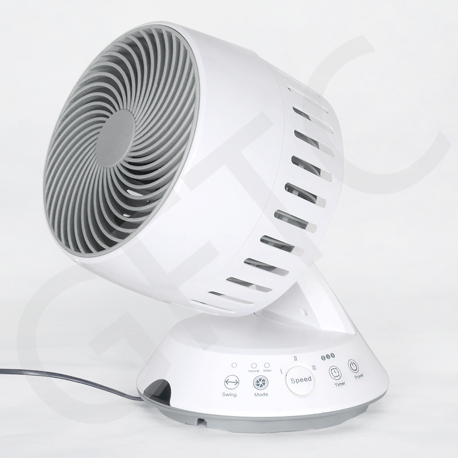 Tabletop Air Circulator Fan with Adjustable Head