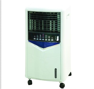Evaporative Air Cooler with Adjustable Louvers