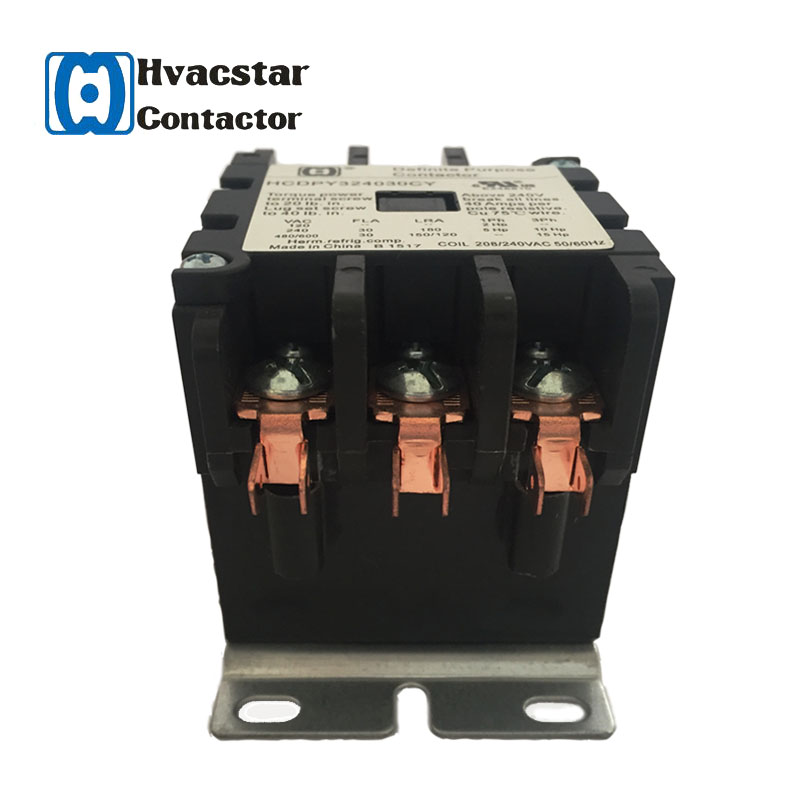 3-Pole AC Contactor for HVAC Applications