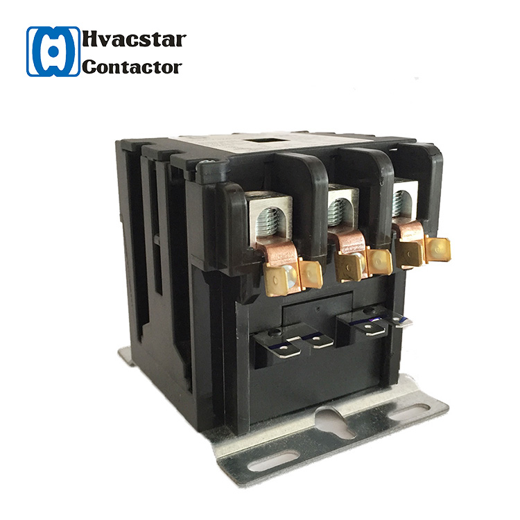 Three-pole AC contactor for HVAC applications