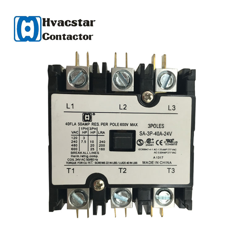 Three-Pole AC Definite Purpose Contactor