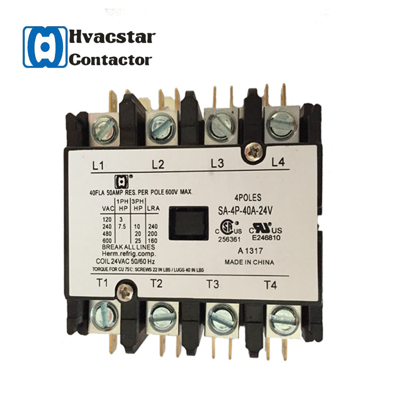 Air Conditioning HVAC Definite Purpose SA Brand magnetic 4 Poles Electronic AC Contactor 4 - Image 2