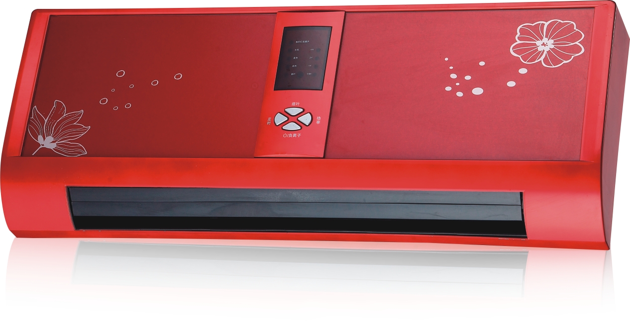Wall Mountable Electric Space Heater with Remote Control